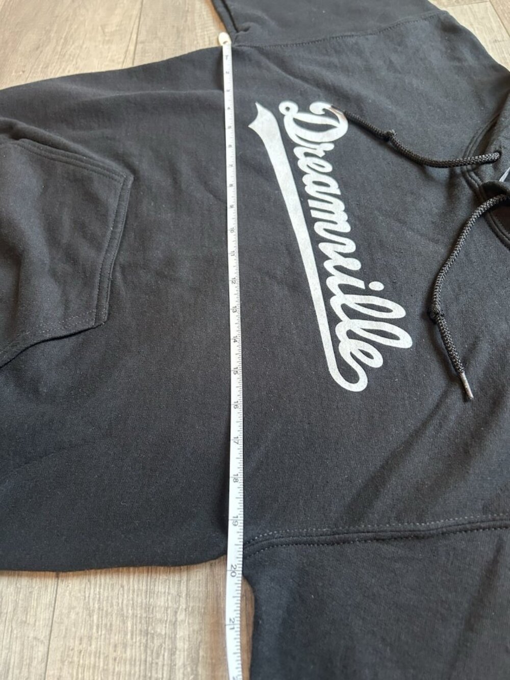 J Cole DREAMVILLE Hoodie Sweatshirt Small S Official Merch Rap Hip Hop Pullover - Picture 8 of 12